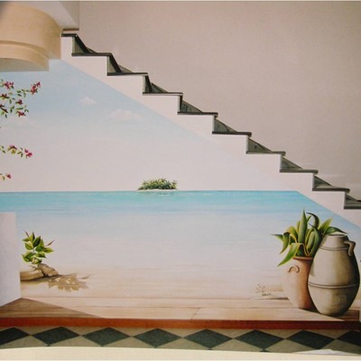dipinto su parete casa privata San Bonifacio (VR)